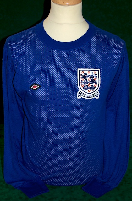 england blue goalkeeper shirt