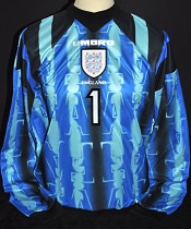 england blue goalkeeper shirt