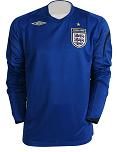 england blue goalkeeper shirt