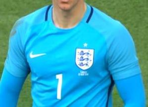 england blue goalkeeper shirt