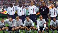 England vs germany line up