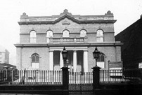 Upper Chapel on Norfolk Street in Sheffield city centre, where Sorby married Annie Maud Laycock