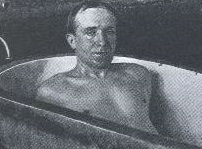 Howard Spencer's bath time