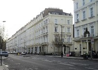 Belgrave Road in Pimlico