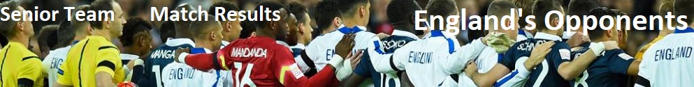 England line-up side by side with France at Wembley in 2015