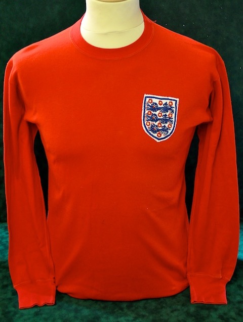 Flock Nummer number número away Trikot jersey shirt England WC 1966 1970 