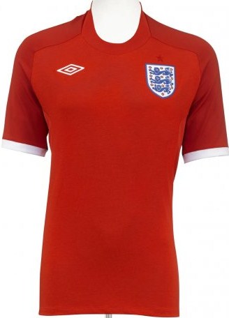 england football team jersey