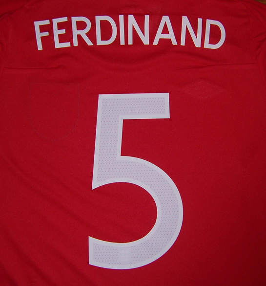 england jersey font