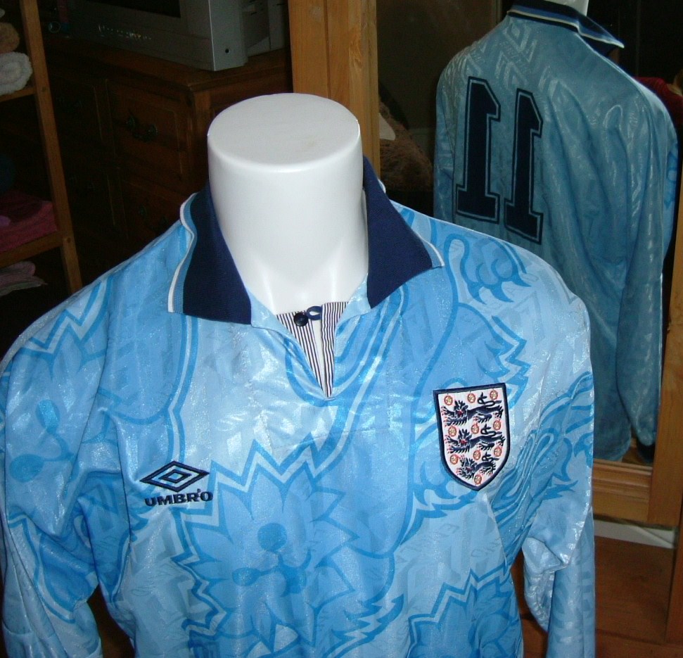England's Alternate Uniform 1992